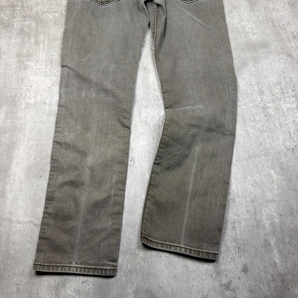 Levi's 511 Slim Fit Jeans Mens 30x30 Gray Wash Straight Leg Stretch Denim USA - Picture 12 of 12